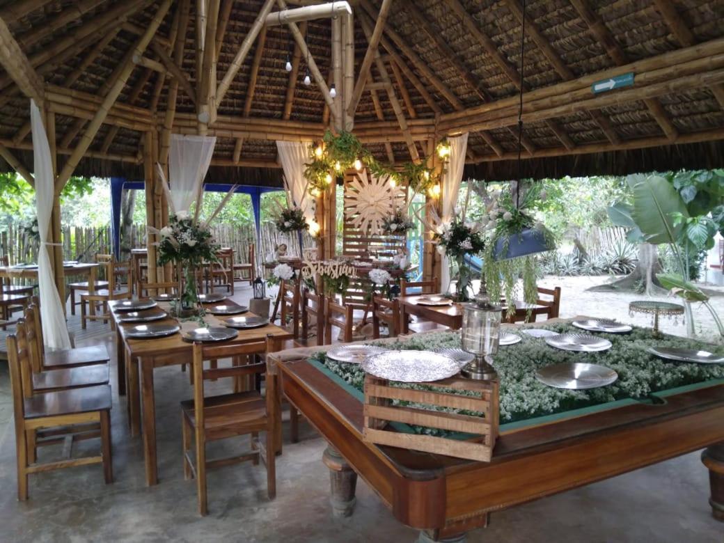 Hotel Bambu Canoa Eksteriør billede